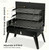 Portable Folding Charcoal Grill, Stainless Steel Barbecue Grill for Outdoor