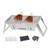Folding Charcoal Grill Stainless Steel Thickened Barbecue Grill Foldable