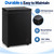 4.1 Cu. Ft. Chest Freezer, Freestanding Frozen Food Storage,Black