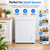 5.9 Cu. Ft. Chest Freezer, Freestanding Frozen Food Storage,White
