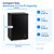 3.2 Cu. Ft. Chest Freezer, Freestanding Frozen Food Storage,Black
