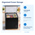 5.4 Cu. Ft. Chest Freezer, Freestanding Frozen Food Storage,Black