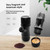 Light Portable Espresso Machine, Car Coffee Maker With Ground Coffee Capsule for camping,Travel Coffee Maker for Hiking.