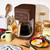 Wonderful Programmable 12-Cup Coffee Maker with Touch Controls, Auto Brew Timer, 1200W, 3 Brew Strengths, Keep Warm, Dishwasher-Safe, Premium Countertop Coffee Machine (Chocolate)