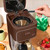 Wonderful Programmable 12-Cup Coffee Maker with Touch Controls, Auto Brew Timer, 1200W, 3 Brew Strengths, Keep Warm, Dishwasher-Safe, Premium Countertop Coffee Machine (Chocolate)