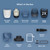 Norelco Philips Beard Trimmer 5000, 40 Lengths, Charging Stand, Black