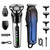 Electric Shaver for Men Electric Razor and Hair Clipper Trimmer for Men Rechargeable Shavers with Nose Trimmer Sideburns.