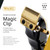 Wahl Professional 5 Star Magic Clip Cordless Hair Clipper for Men, Gold