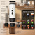 Electric Espresso Machine with LED Display - 90ml Travel Coffee Maker