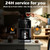 Morniva Drip Coffee Maker with Built-In Grinder 5-Cup