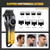 KCKUO 4-in-1 Hair Clippers for Men, Hair Cutting Kit with Zero Gap Trimmer