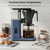 Kismile SCA Certified 8-Cup Coffee Maker, 6-Min Quick Brew, Hot & Cold Brew Coffee Machine, Adjustable Flow Control, Magnetic Anti-Drip, Keep Warm, DIY Manual Mode, Dishwasher Safe, Glacier Blue