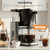 Kismile SCA Certified 8-Cup Coffee Maker, 6-Min Quick Brew, Hot & Cold Brew Coffee Machine, Adjustable Flow Control, Magnetic Anti-Drip, Keep Warm, DIY Manual Mode, Dishwasher Safe, Light Gray