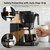 Kismile SCA Certified 8-Cup Coffee Maker, 6-Min Quick Brew, Hot & Cold Brew Coffee Machine, Adjustable Flow Control, Magnetic Anti-Drip, Keep Warm, DIY Manual Mode, Dishwasher Safe, Matte Black
