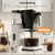 Kismile 8-Cup Coffee Maker, SCA Certified Hot & Cold Brew Coffee Machine, 6-Min Quick Brew, Magnetic Anti-Drip, Adjustable Flow Control, Keep Warm, Dishwasher Safe, DIY Manual Mode, Pearl White