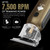 STYLECRAFT Ace Cordless Hair Trimmer, Slim Compact, Up to 7500 RPM Motor