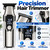 Hair Clipper Kit for Men Cordless Haircutting with Beard Trimmer Set