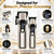 Hair Clipper Kit for Men Cordless Haircutting with Beard Trimmer Set