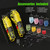 Tuanchuanrp Professional Hair Clippers for Woman, Cordless Barber kit for Hair Cutting & Grooming, Hair Clippers and Trimmer Set for Barber Haircut with LED Display, 8 Fade Taper Combs(Yellow Set)