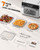 32QT Air Fryer Toaster Oven Combo with Rotisserie, Turbo Convection, Silver