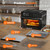 Air Fryer Toaster Oven Combo, 21-in-1 Countertop Convection, 32QT Extra Large Air Fryer with 360° Rotisserie & 4-Layer Cooking, Full Accessories