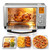 23 QT Air Fryer Toaster Oven, 12-in-1 Convection Oven Countertop Non Toxic
