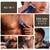 MAXGROOM Manscape 5-in-1 Body & Pubic Hair Trimmer for Men, No-Nick Groin & Ball Shaver, Waterproof Mens Electric Grooming Kit with LED Display, USB Rechargeable (Blue)