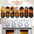Plum Chef Multifunctional Convection Toaster Oven Air Fryer Combo, All-in-One Countertop Oven for Healthy Oil-Free Cooking, Adjustable Temp & Time Control, Family Size