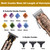 RESUXI Hair Clippers for Men with Barber Trimmer Set,Professional Haircut Clippers for Hair Cutting Grooming Kit,Cordless Beard Trimmer Hair Cutter Barber Accessories USB Rechargeable