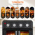 PlumChef 26L Large capacity French Double-Door Air Fryer Convection Toaster Oven,1700W, 7 Preset Menus, 7-in-1 Multi-Function for Bake, Roast, Grill, Toast, Dehydrate& Defrost,Stainless Steel,Black