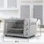 6-Slice Crisp Bake Air Fryer Countertop Toaster Oven,Air Fryer Oven, Roast, Bake, Broil, Fry Oil-Free, Extra Large Convection Countertop Oven, Accessories Included, Stainless Steel