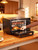 32L 1500W Air Fryer Toaster Ovens Combo, Countertop Convection Oven with Rotisserie & Dehydrate, Multi-Functional Countertop Oven with 60-Min Timer, 6 Accessories Included – Bake, Roast, Toast, US