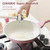 SENSARTE 16 Pcs Ceramic Cookware Set Nonstick, Healthy Pots and Pans Set, Non-toxic Kitchen Cooking Set with Stay-Cool Handles, PFAS/PTFE/PFOA Free, Pink