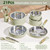 CAROTE 21pcs Tri-Ply stainless steel pots and pans set Detachable Handle