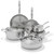 OXO Enhanced Stainless Steel 10 Piece Cookware Set, Induction Ready