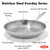 OXO Enhanced Stainless Steel 10 Piece Cookware Set, Induction Ready