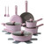SENSARTE Nonstick Pots and Pans Set, 17pcs Nonstick Cookware Set