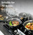 KOCH SYSTEME CS 17PCS Tri-Ply Stainless Steel Cookware Set, Nonstick Hybrid