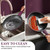 Pots and Pans Set Nonstick, Umite Chef 31-Piece Induction Cookware & Bakeware Set with Frying Pans, Saucepans, Casserole, Steamer, Baking Set & Utensils, PFAS-Free Kitchen Starter Set (Purple)