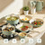 Pots and Pans Set Nonstick, Umite Chef 31-Piece Induction Cookware & Bakeware Set with Frying Pans, Saucepan, Grill Pan, Baking Sheet & Utensils, PFOA-Free Kitchen Starter Set (Sage Green)