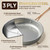 KOKHUB Pots and Pans Set 8 Pcs, Vintage Stainless Steel Cookware Set