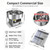 Professional Cotton Candy Maker, 1200 W Commercial Candy Floss Maker