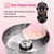 17.7 Inch Cotton Candy Machine Commercial, Silver