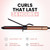 ELLA BELLA® Curling Iron 1 Inch, Professional Ceramic Wand, All Hair Types