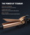 ORYNNE 1.5 Inch Curling Iron, Extra Long Titanium Barrel for Long Hair