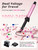 Large Curling Iron 1 1/2 inch,Extended Ceramic Long Barrel,Dual Voltage
