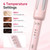 Ukey Automatic Curling Iron Hair Curler 1.25 Inch for Long&Short Hair