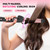 Automatic Curling Iron 1 Inch with 3-in-1 Interchangeable Barrels for Tangle-Free Beach Waves Curls, Beginner Friendly Anti-Tangle Hair Curler, Worldwide Dual Voltage Travel for Long Short Hair Pink