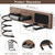 Tindbea Hair Dryer Holder Wall Mount Aluminum Alloy Hot Tools Organizer