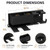 Oiseco Hair Dryer Holder Hot Tools Organizer, Blow Dryer Holder Wall Mount, Bathroom Hair Tool Organizer Rack for Universal Dryer Black